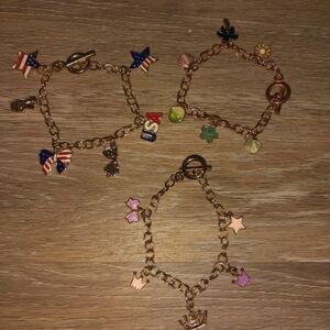 Lot of themed handmade bracelets